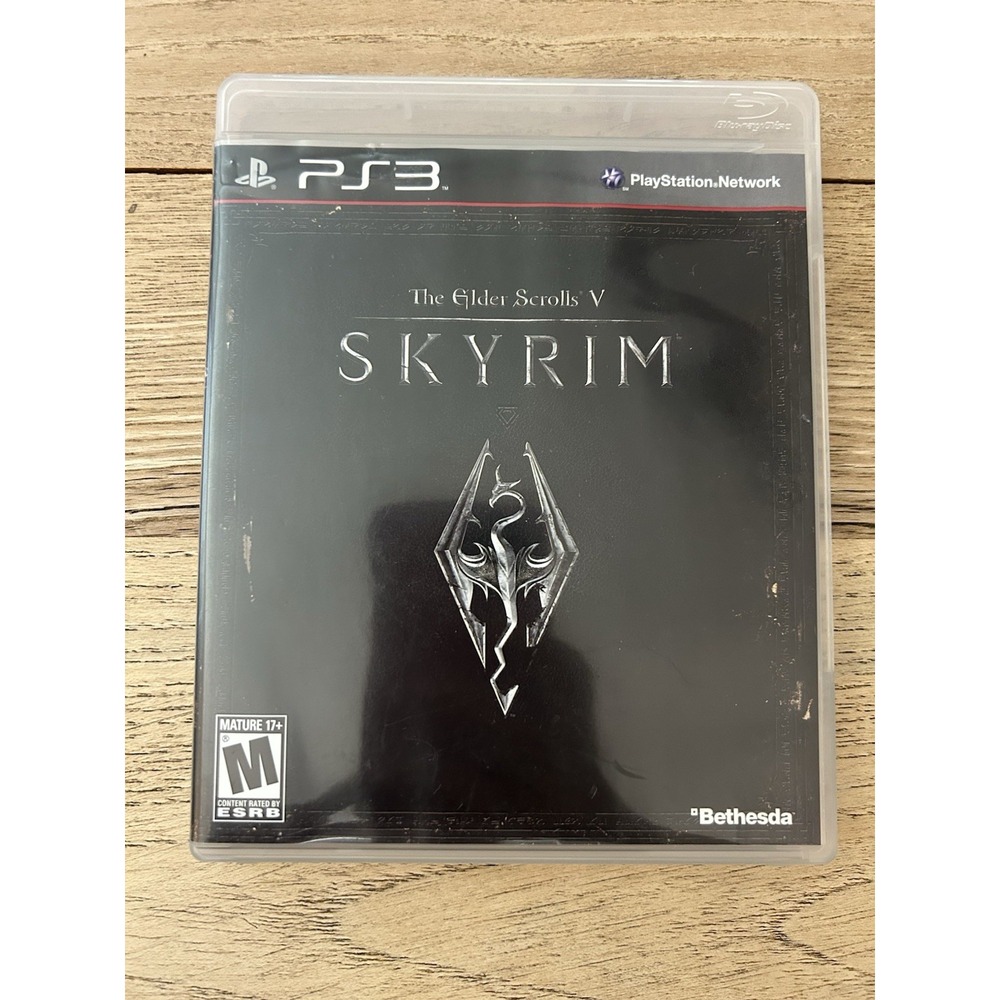 Elder‎ Scrolls V: Skyrim (Sony Playstation 2011) w/ Map Complete Not Tested